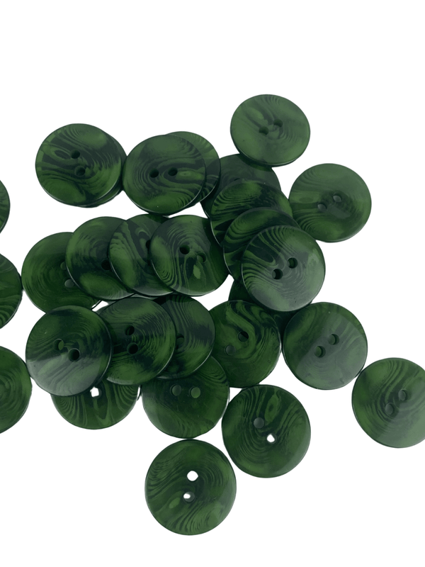Koyu Yeşil  2 Boy Düğme