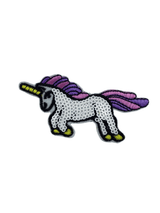 Unicorn Figürlü Arma/Yama