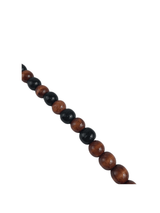 Renkli Tahta Boncuklu Çanta Sapı 45 cm