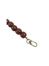 Renkli Tahta Boncuklu Çanta Sapı 45 cm