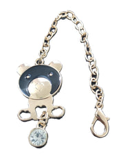 Ayıcıklı İncili Çanta Süsü 22 Cm