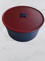 Düğme Desenli Dikiş Kutusu 13x13 cm