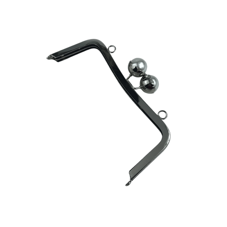 20 cm İncili Metal Çanta Bursu