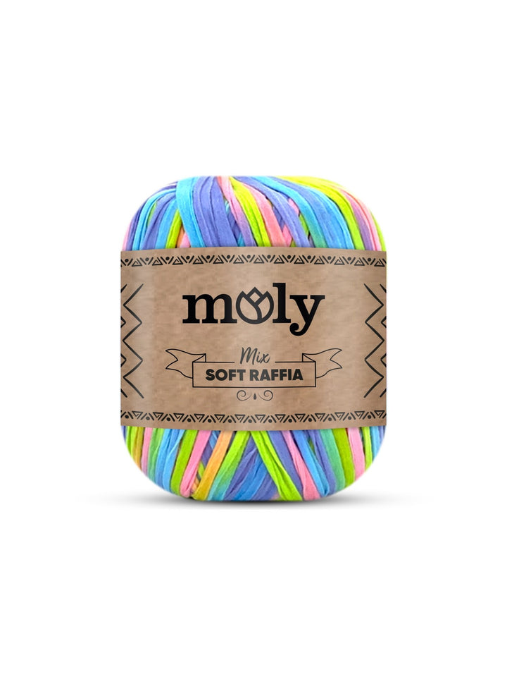 Moly Mix Softraffia İp Emir Yün moly molymixsoftraffia rafyaip