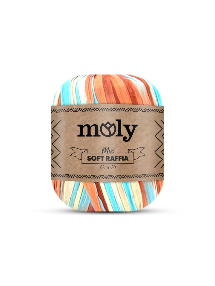 Moly Mix Softraffia İp Emir Yün moly molymixsoftraffia rafyaip