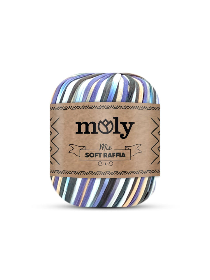 Moly Mix Softraffia İp Emir Yün moly molymixsoftraffia rafyaip