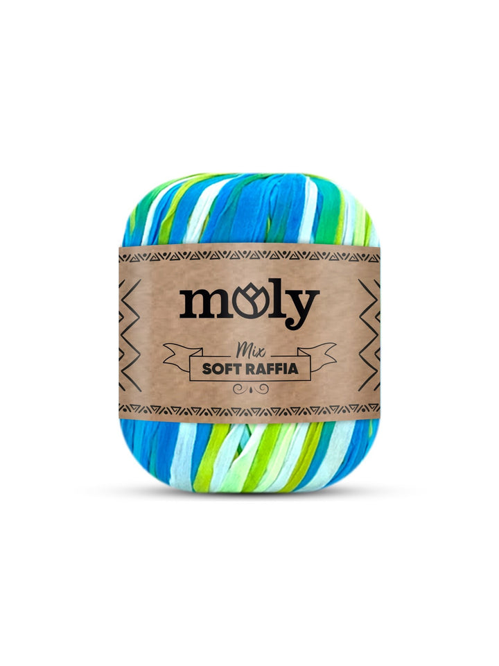 Moly Mix Softraffia İp Emir Yün moly molymixsoftraffia rafyaip