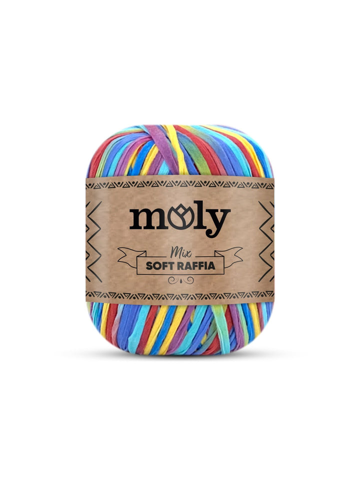 Moly Mix Softraffia İp Emir Yün moly molymixsoftraffia rafyaip