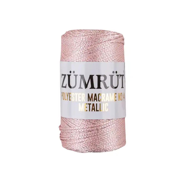 Zümrüt Polyester Makrome İpi No:4 Metallic ZPMM8 Zümrüt Polyester Makrome İpi No: 4 Makromeipi polyestermakrome Ranırip simliip simlipolyestermakrome simlipolyesterno:4 Suplaİp