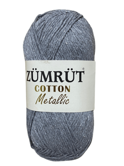 Zümrüt %100 Cotton Metallic (Simli)