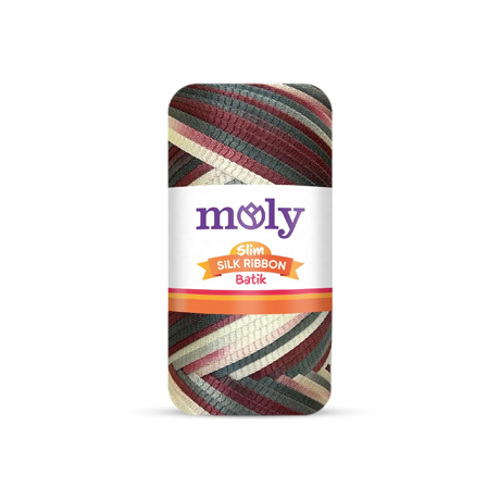 Moly Slim Silk Ribbon Batik