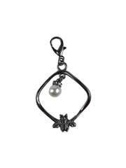 8 cm İncili Arılı Çanta Süsü