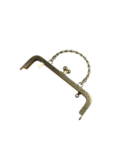 20 cm Saplı Metal Çanta Bursu