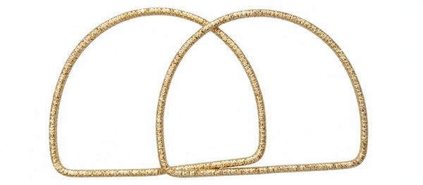 Metal D Model Çanta Sapı 11x9