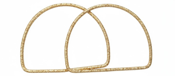 Metal D Model Çanta Sapı 11x9