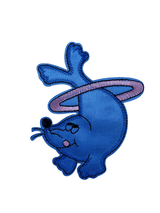 Fok Balığı Figürlü Arma/Yama