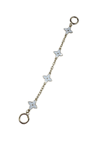 Çiçek Detaylı 32 Cm Çanta Sapı