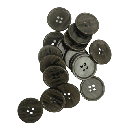 Acı Kahve Renk 4 Farklı Boy Düğme