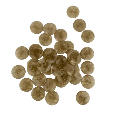 Açık Kahve 2 Boy Düğme