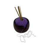 Ahşap Örgü Kasesi - Tığ Dahil