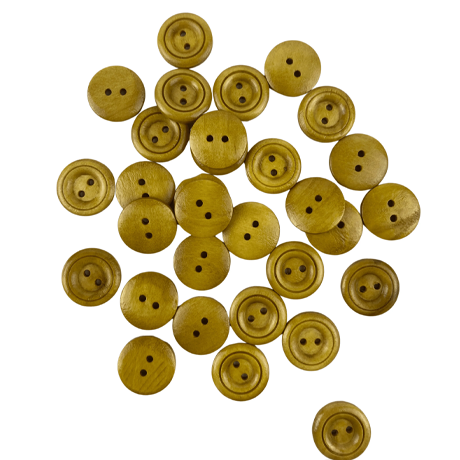 Ahşap Renk 4 Farklı Boy Düğme