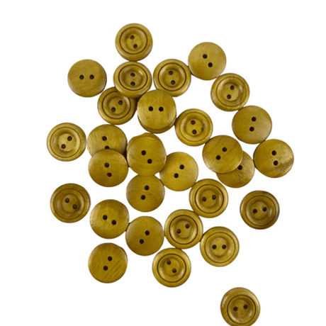 Ahşap Renk 4 Farklı Boy Düğme