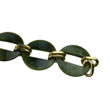 Akrilik Zincir Çanta Sapı Yeşil Yuvarlak 35cm