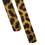 Dikdörtgen Leopar Desenli Çanta Yapım Seti