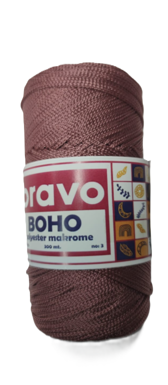 Polyester Makrome No:3 mm
