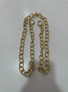 Metal Oval Halka Çanta Zinciri 100 Cm