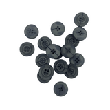 Füme Renk 4 Farklı Boy Düğme