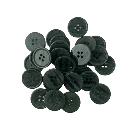 Füme Renk 4 Farklı Boy Düğme