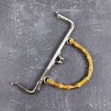 Çanta Klipsi Ahşap Kulp