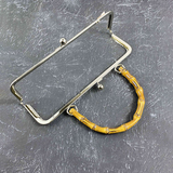 Çanta Klipsi Ahşap Kulp