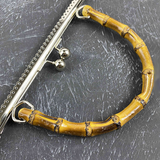 Çanta Klipsi Ahşap Kulp