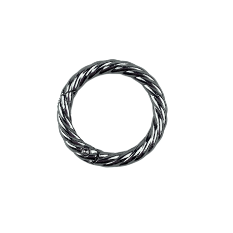 Açılır Yaylı Halka Yuvarlak Burgulu 3cm