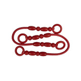 Tahta Boncuklu Renkli Çanta Sapı 42cm