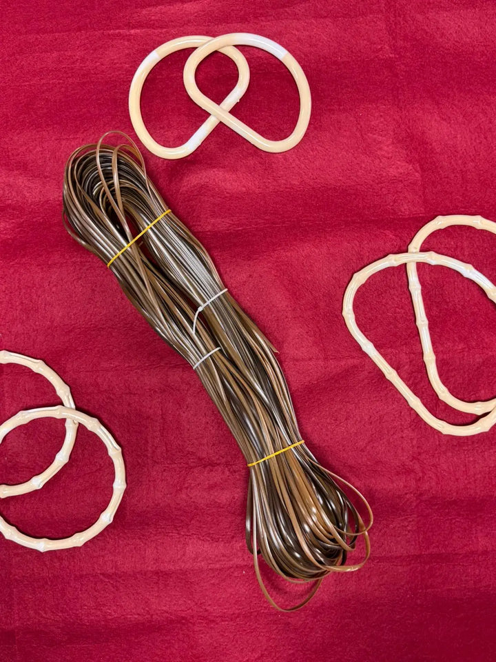 Plastik Rafya İpi 500 gr Eni 0,45mm – Renkli Şerit İp