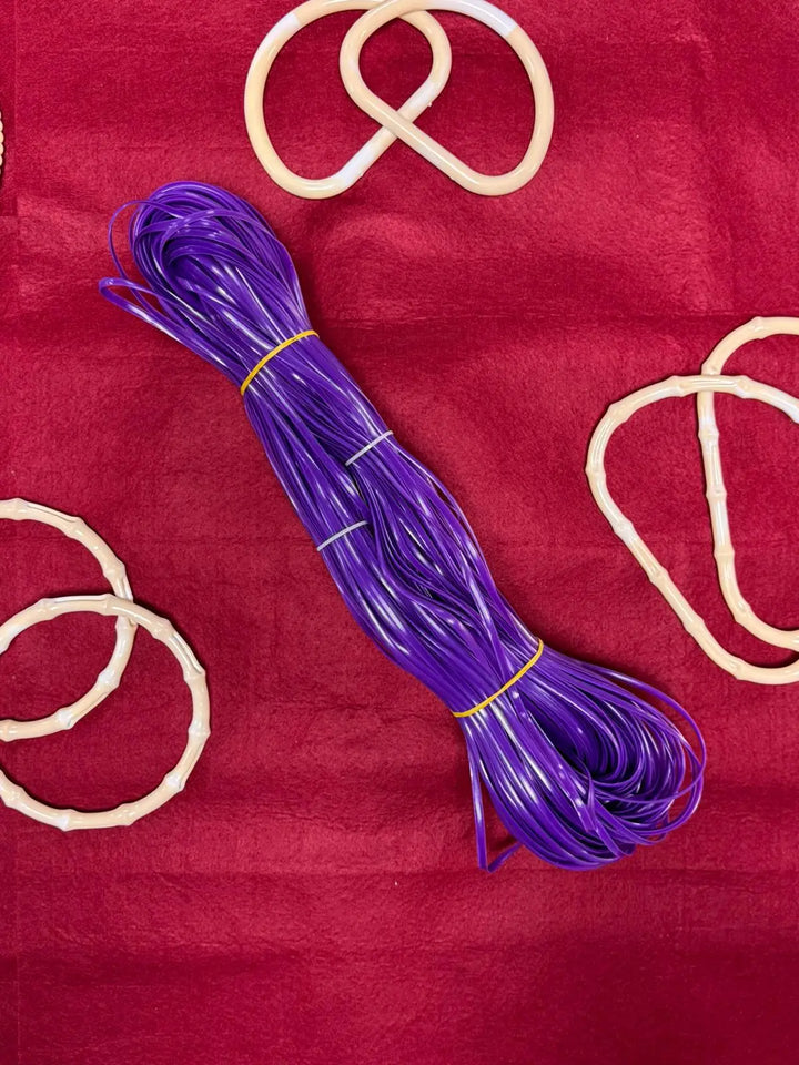 Plastik Rafya İpi 500 gr Eni 0,45mm – Renkli Şerit İp