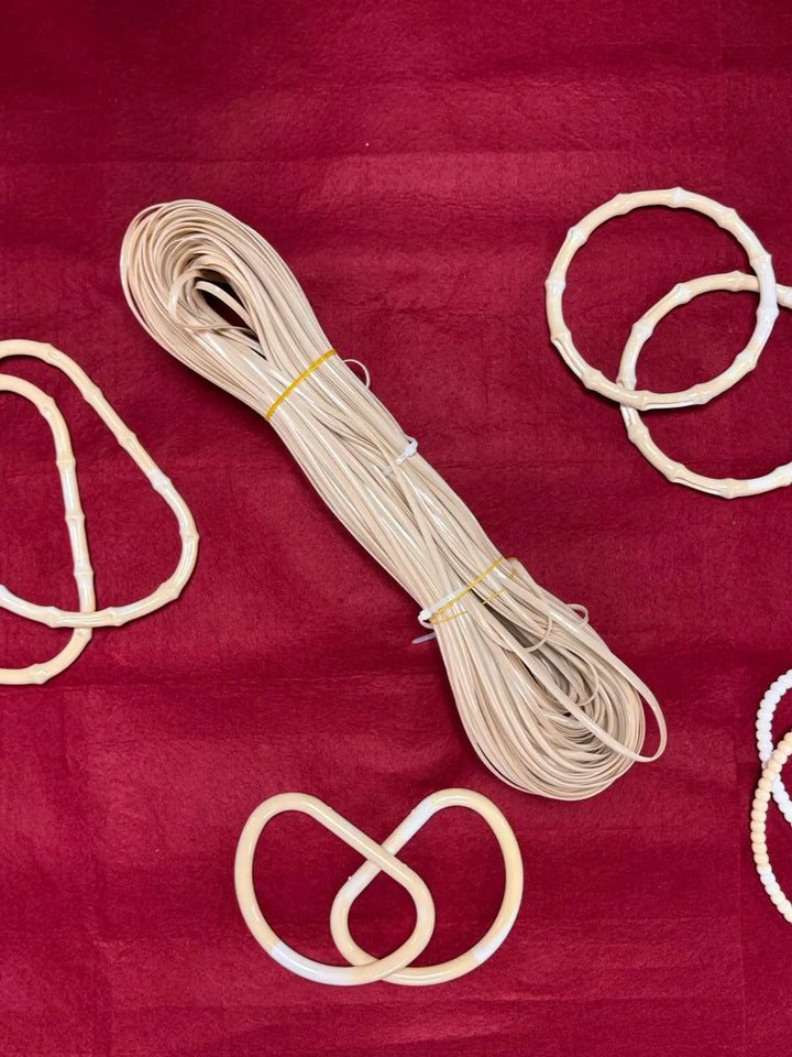 Plastik Rafya İpi 500 gr Eni 0,45mm – Renkli Şerit İp