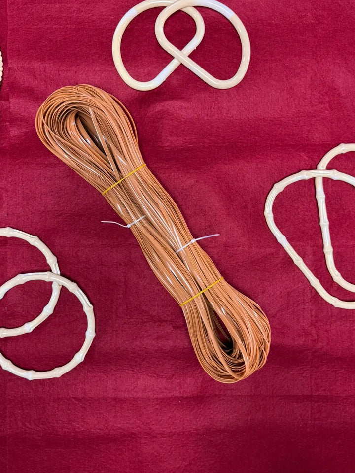 Plastik Rafya İpi 500 gr Eni 0,45mm – Renkli Şerit İp