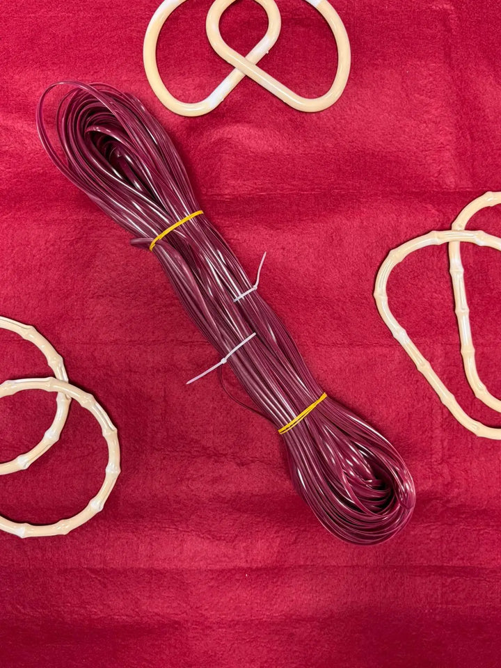 Plastik Rafya İpi 500 gr Eni 0,45mm – Renkli Şerit İp