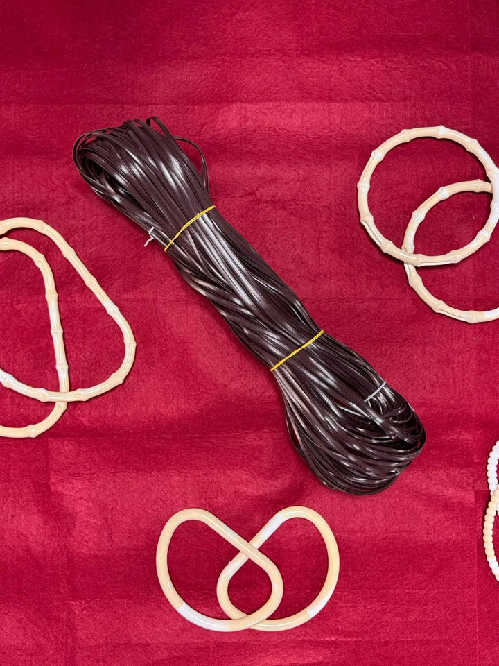 Plastik Rafya İpi 500 gr Eni 0,45mm – Renkli Şerit İp