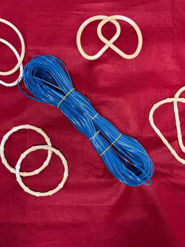 Plastik Rafya İpi 500 gr Eni 0,45mm – Renkli Şerit İp