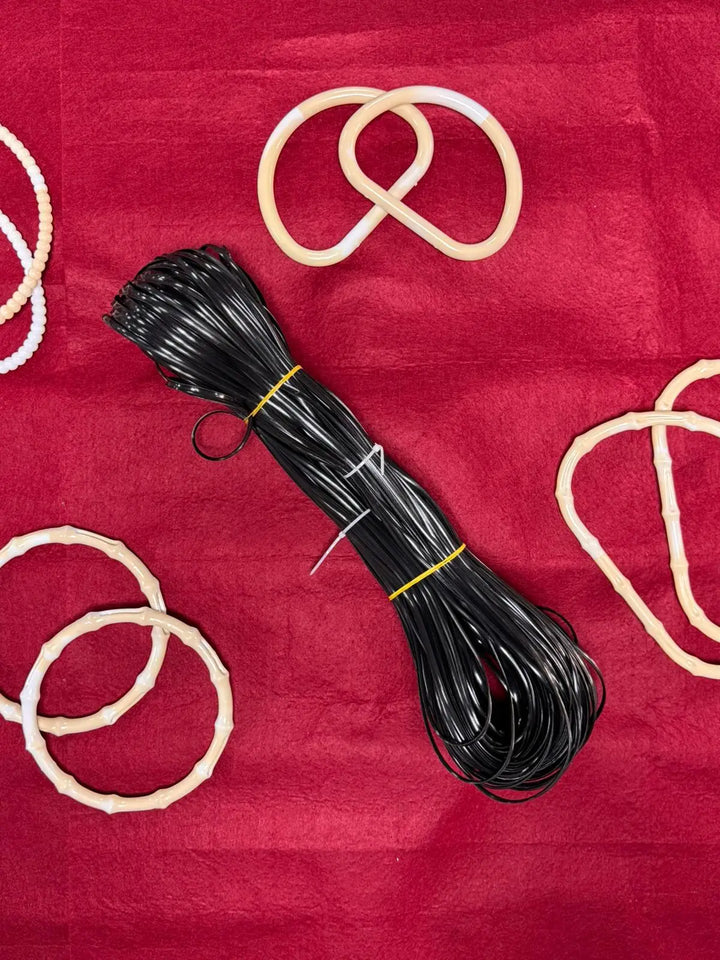 Plastik Rafya İpi 500 gr Eni 0,45mm – Renkli Şerit İp