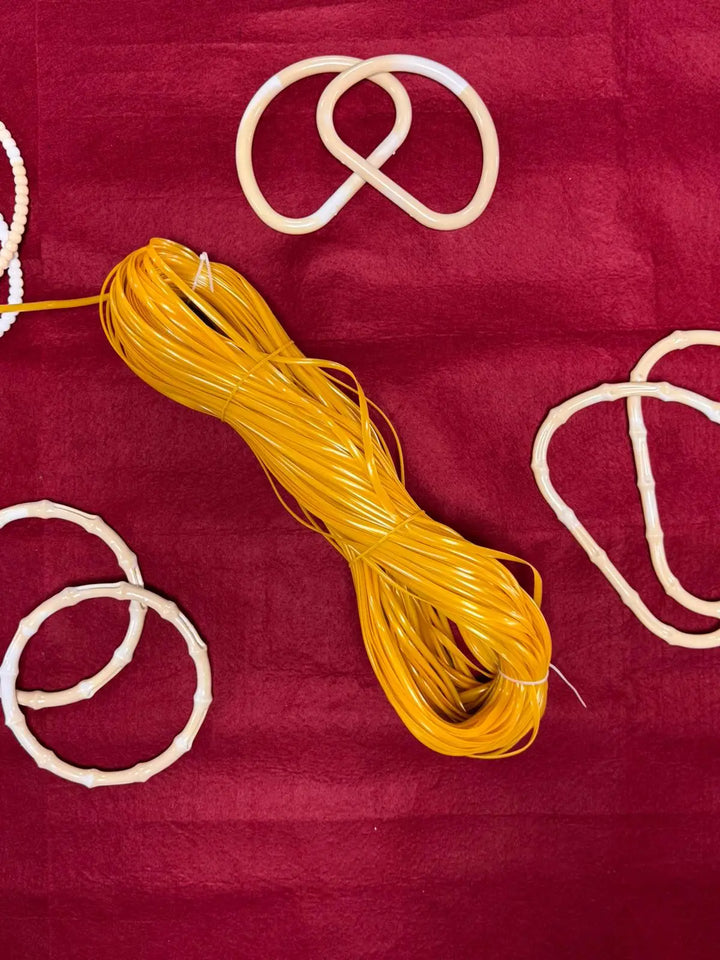 Plastik Rafya İpi 500 gr Eni 0,45mm – Renkli Şerit İp