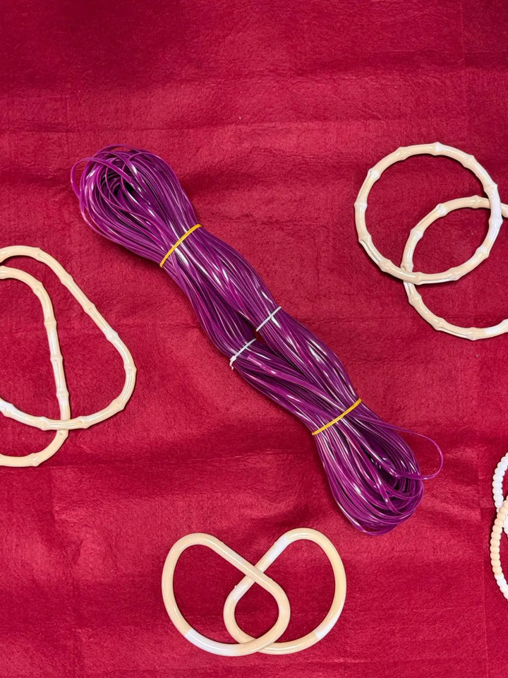 Plastik Rafya İpi 500 gr Eni 0,45mm – Renkli Şerit İp