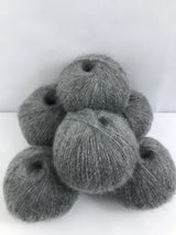 İnce Moher Yün İp 444 Gram Mi717