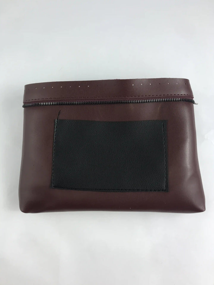 Deri Fermuarlı Çanta Astarı 35x25