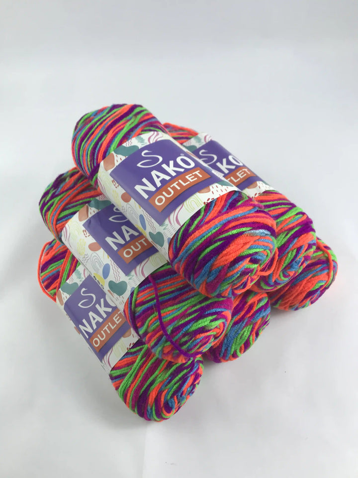 İhraç Fazlası Amerikan Sarım 716 Gram Örgü ipi ihamerikansarim381-382